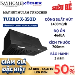 Máy hút mùi Kocher Turbo X-350D âm tủ - Hàng chính hãng