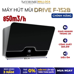 Máy hút mùi MALLOCA DRIVE F-152B dạng TV - Hàng chính hãng
