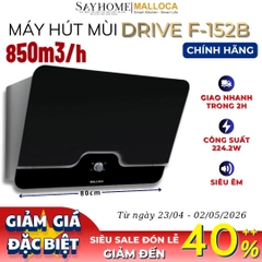 Máy hút mùi MALLOCA DRIVE F-152B dạng TV - Hàng chính hãng