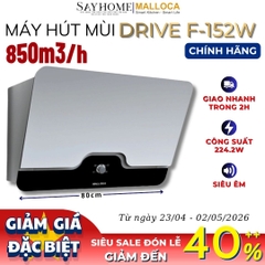 Máy hút mùi MALLOCA DRIVE F-152W dạng TV - Hàng chính hãng