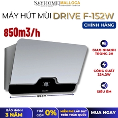 Máy hút mùi MALLOCA DRIVE F-152W dạng TV - Hàng chính hãng