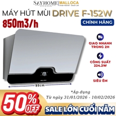 Máy hút mùi MALLOCA DRIVE F-152W dạng TV - Hàng chính hãng Malloca