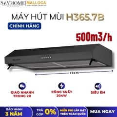 Máy hút mùi MALLOCA H365.7B âm tủ - Hàng chính hãng