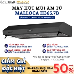 Máy hút mùi MALLOCA H365.7B âm tủ - Hàng chính hãng