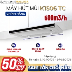 Máy hút mùi MALLOCA K1506 TC âm tủ - Hàng chính hãng