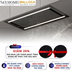 Máy hút mùi MALLOCA Line Light K-750B âm tủ - Hàng chính hãng