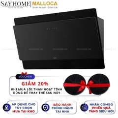 Máy hút mùi MALLOCA MC 7086HS áp tường dạng TV - Hàng chính hãng MALLOCA