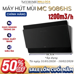 Máy hút mùi Malloca MC 9086HS áp tường - Hàng chính hãng Malloca