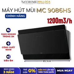 Máy hút mùi Malloca MC 9086HS áp tường - Hàng chính hãng