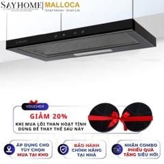 Máy hút mùi MALLOCA MH 60BTC âm tủ ray kéo - Hàng chính hãng