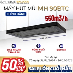 Máy hút mùi MALLOCA MH 90BTC âm tủ ray kéo - Hàng chính hãng
