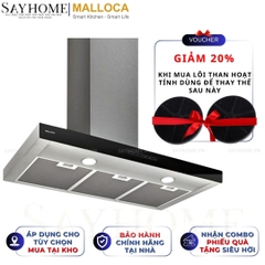Máy hút mùi MALLOCA MIN F-205 chữ T RANGE HOOD - Hàng chính hãng MALLOCA