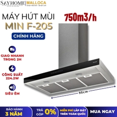 Máy hút mùi MALLOCA MIN F-205 chữ T RANGE HOOD - Hàng chính hãng