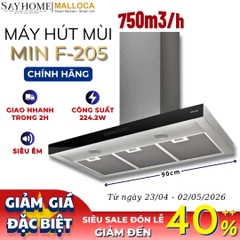 Máy hút mùi MALLOCA MIN F-205 chữ T RANGE HOOD - Hàng chính hãng
