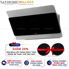 Máy hút mùi MALLOCA PLANA K3444 áp tường RANGE HOOD - Hàng chính hãng MALLOCA
