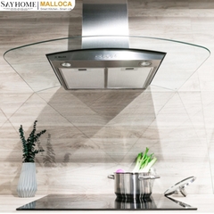Máy hút mùi MALLOCA SIGMA-K820T kính cong RANGE HOOD - Hàng chính hãng MALLOCA