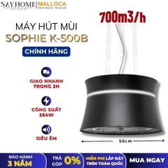 Máy hút mùi Malloca SOPHIE K-500B treo độc lập - Hàng chính hãng