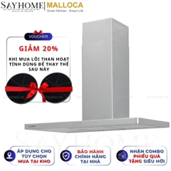 Máy hút mùi MALLOCA THETA K1520 chữ T RANGE HOOD - Hàng chính hãng MALLOCA