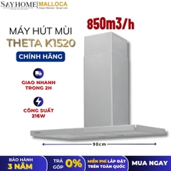 Máy hút mùi MALLOCA THETA K1520 chữ T RANGE HOOD - Hàng chính hãng