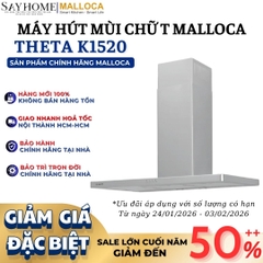 Máy hút mùi MALLOCA THETA K1520 chữ T RANGE HOOD - Hàng chính hãng MALLOCA