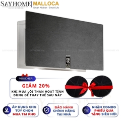 Máy hút mùi MALLOCA TIME K-15 NERO dạng TV - Hàng chính hãng Malloca