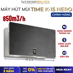 Máy hút mùi MALLOCA TIME K-15 NERO dạng TV - Hàng chính hãng
