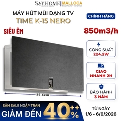 Máy hút mùi MALLOCA TIME K-15 NERO dạng TV tại Thành phố Hồ Chí Minh