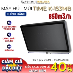 Máy hút mùi Malloca TIME K-153MB dạng TV - Hàng chính hãng