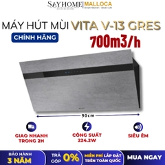 Máy hút mùi Malloca VITA V-13 GRES dạng TV - Hàng chính hãng