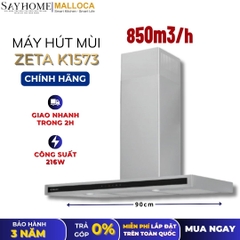 Máy hút mùi MALLOCA ZETA K1573 chữ T RANGE HOOD - Hàng chính hãng
