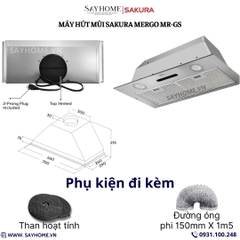 Máy hút mùi âm tủ SAKURA MR-GS tại SAYHOME