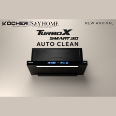 Máy hút mùi Kocher TURBO SMART 3D X3D-350D AUTO CLEAN - BH 3 năm