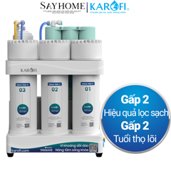 Máy lọc nước để gầm 10 lõi lọc KAROFI KAQ-U05 PRO - NEW 2025 tại thành phố Hồ Chí Minh
