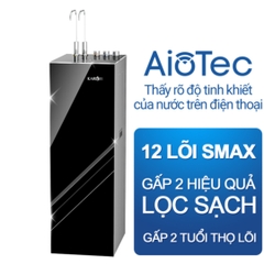 Máy lọc nước KAROFI KAD-L82 nóng lạnh ion kiềm 12 lõi lọc - Hàng chính hãng