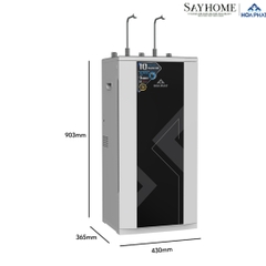Máy lọc nước nóng nguội tủ đứng với 10 lõi lọc RO Hòa Phát  HPN638 sayhome