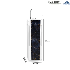 MÁY LỌC NƯỚC NÓNG NGUỘI TỦ ĐỨNG VỚI 10 LÕI LỌC RO HÒA PHÁT HPN616 sayhome