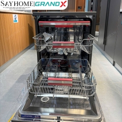 Máy rửa bát GrandX SMS7GX86G 16 bộ đồ ăn Châu Âu - Bảo hành chính hãng