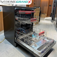 Máy rửa bát GrandX SMS7GX86G 16 bộ đồ ăn Châu Âu - Bảo hành chính hãng