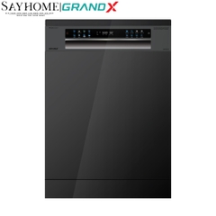 Máy rửa bát GrandX SMS8GX87B 16 bộ đồ ăn Châu Âu - Bảo hành chính hãng