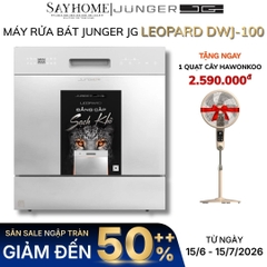 Máy rửa bát JUNGER JG Leopard DWJ-100 12-13 bộ đồ ăn Châu Âu - Hàng chính hãng