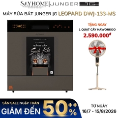 Máy rửa bát JUNGER JG Leopard DWJ-133-MS 12-13 bộ đồ ăn Châu Âu tại thành phố Hồ Chí Minh