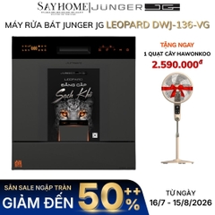 Máy rửa bát JUNGER JG Leopard DWJ-136-VG 12-13 bộ đồ ăn Châu Âu tại thành phố Hồ Chí Minh