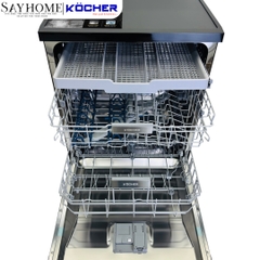 Máy rửa bát Kocher X15B PRO 17 bộ đồ ăn Châu Âu - Bảo hành 3 năm