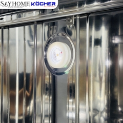 Máy rửa bát Kocher X15B PRO 17 bộ đồ ăn Châu Âu - Bảo hành 3 năm