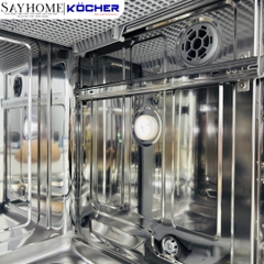Máy rửa bát Kocher X15B PRO 17 bộ đồ ăn Châu Âu - Bảo hành 3 năm