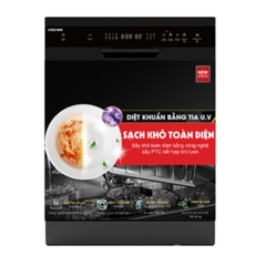 Máy rửa bát Kocher X16B 17 bộ đồ ăn Châu Âu - Bảo hành 3 năm