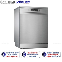 Máy rửa bát Kocher KDEU 8835SE Series 6 15 bộ đồ ăn Châu Âu - Bảo hành 2 năm