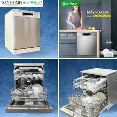 Máy rửa bát độc lập EUROSUN SMS78EU12EB/SMS78EU12ES 14 bộ đồ ăn tại thành phố Hồ Chí Minh