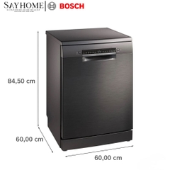 Máy rửa chén bát Bosch SMS4HMC25M Serie 4 độc lập 14 bộ chén dĩa tại thành phố Hồ Chí Minh