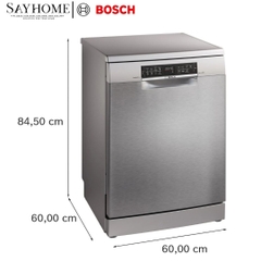 Máy rửa chén bát Bosch SMS6ZCI02P Serie 6 độc lập 14 bộ chén dĩa tại thành phố Hồ Chí Minh